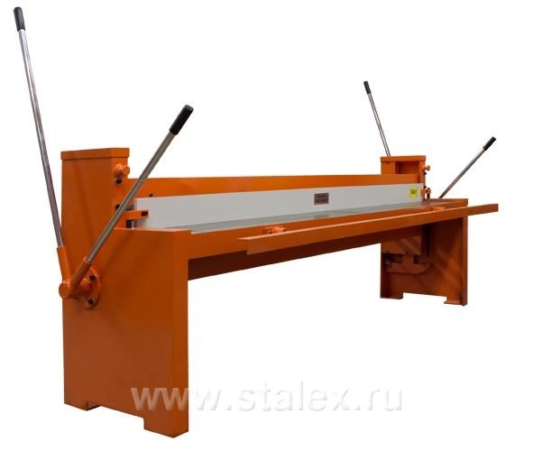 Фото 9 - Гильотина ручная STALEX Q01-0.8х2540.
