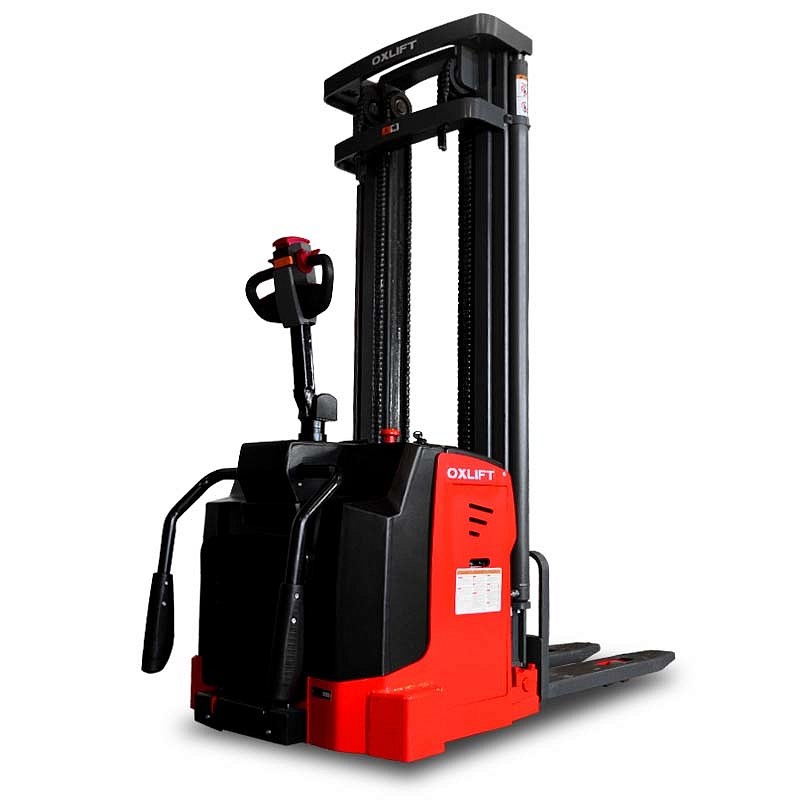 Фото 12 - Самоходный Штабелер с платформой для оператора BX-5520 OXLIFT 5,5 м 2000 кг.