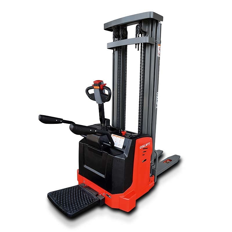 Фото 69 - Самоходный Штабелер с платформой для оператора BX-4020 OXLIFT 4 м 2000 кг.