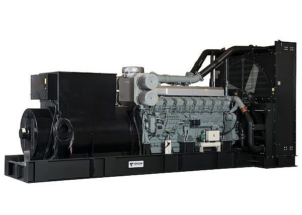 TJ2050MS5L дизельный генератор Teksan 1488 кВт Открытая на двигателе MITSUBISHI / S16R PTA2